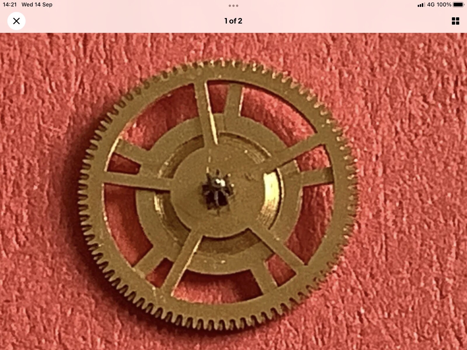 CLASSIC WATCH PART. . LUCH 2209 Third Wheel