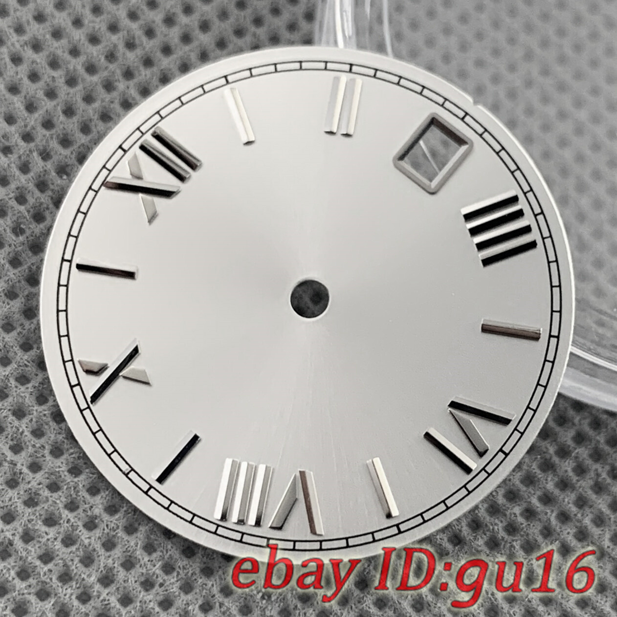 28.5mm sterile black blue green white watch Dial and hands fit NH35 movement