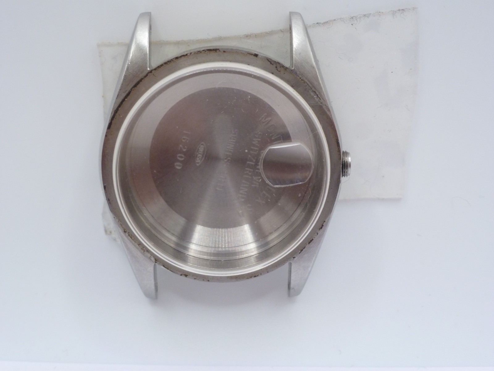 Genuine Rolex date just sapphire glass T series 36mm without Bezel 16233 vintage
