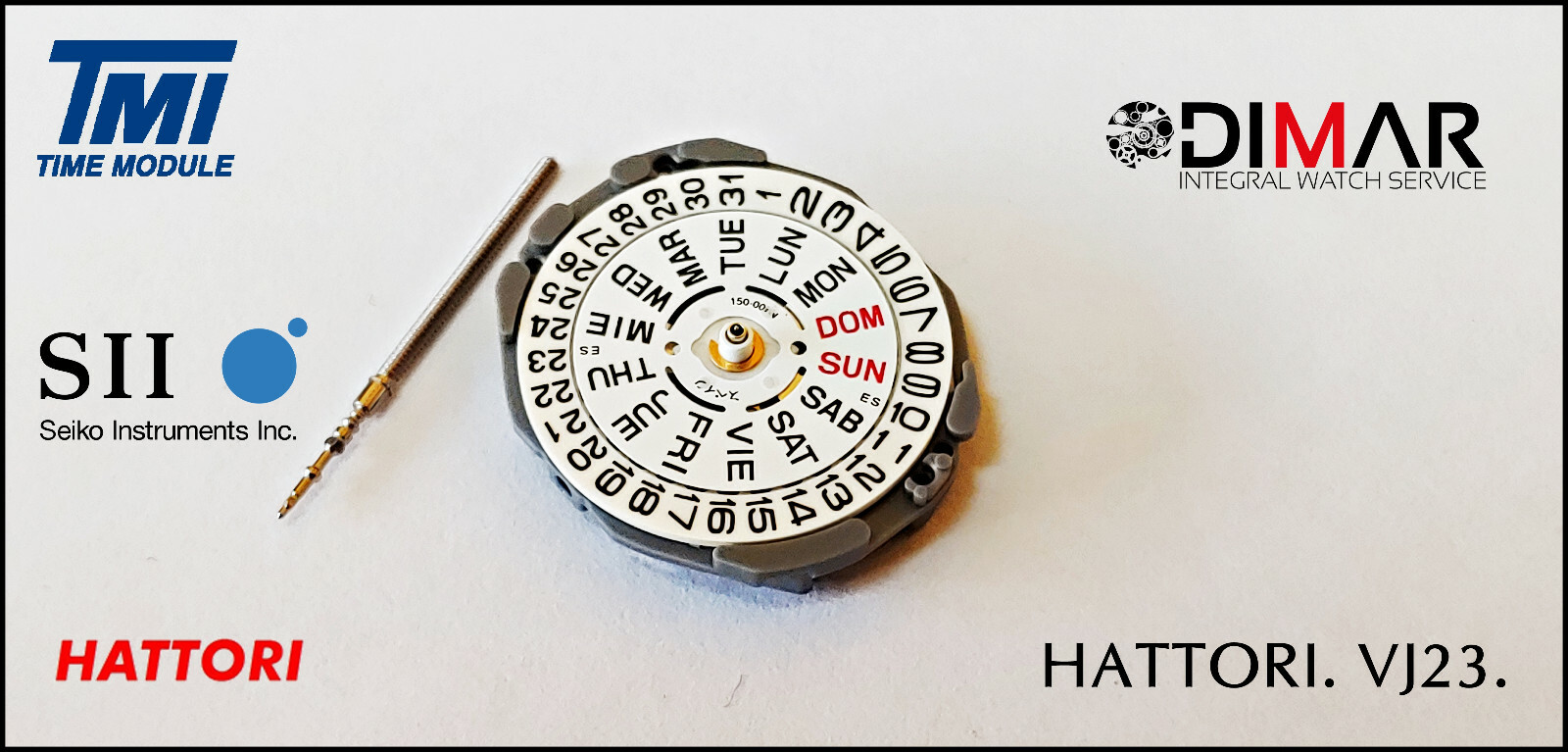 Hattori Movement – TMI – Caliber VJ23.