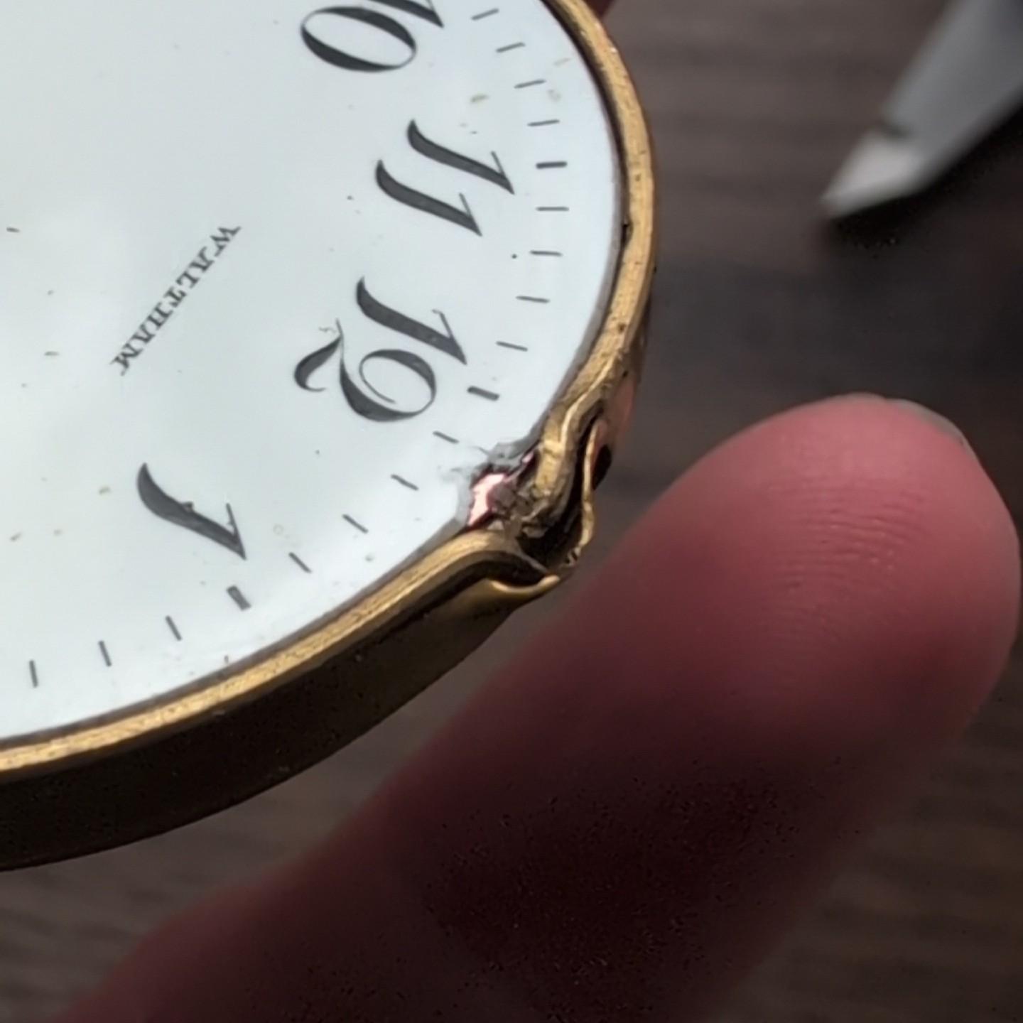 Waltham 15 Jewels Pocket Watch Movement Good Balance (AT33)