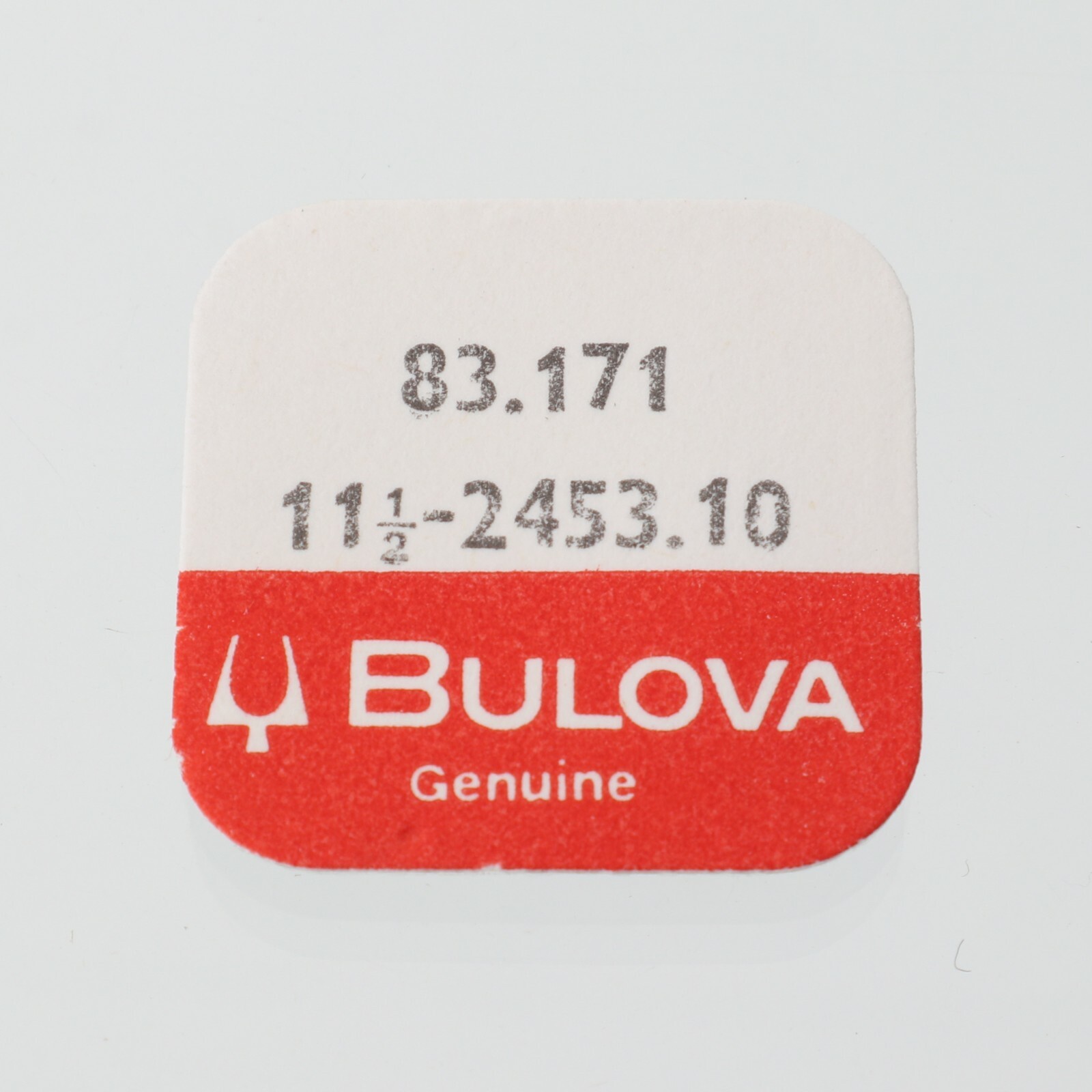 Genuine Bulova Accutron Quartz 2453.10 Day Dial Retaining Clip 83.171 (G5D8)