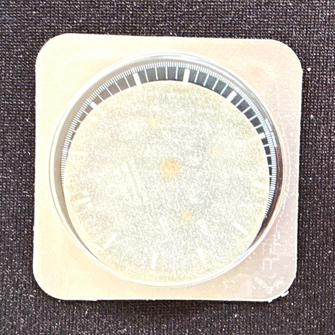 OMEGA Black Watch Dial for OMEGA 321 PP 2001/001 Non-Numeric Hour Marks