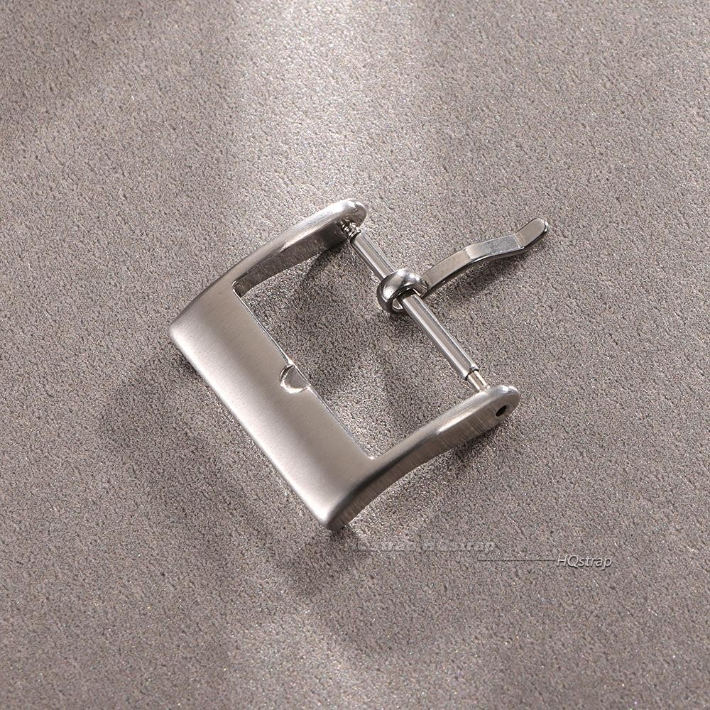 16mm 18mm Stainless Steel Watch Buckle Matte Pin Clasp Strap Replacement Kit