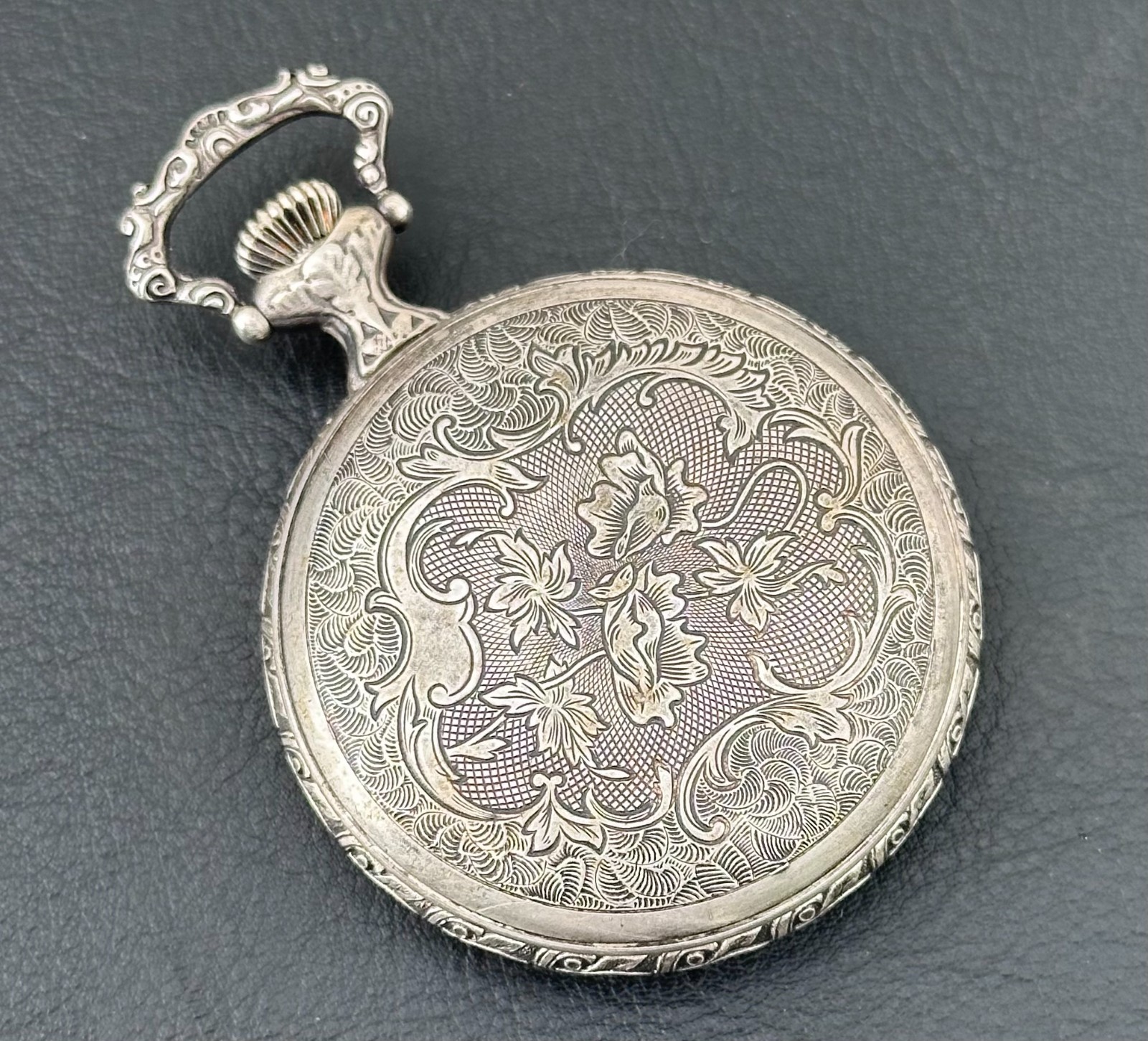 POCKET WATCH CASE ETA UNITAS 6497 / 6498 SWISS MADE INDIAN 48MM NOS STOCK 70/80s