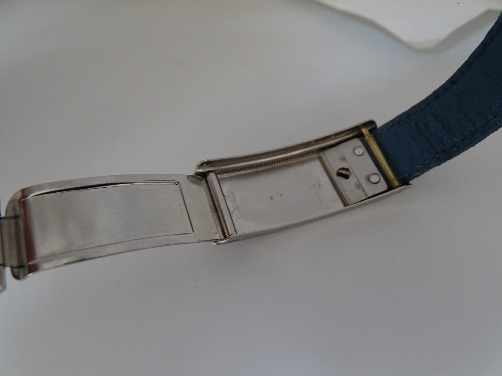 Omega Chronostop Leather Strap and Buckle Original 18mm