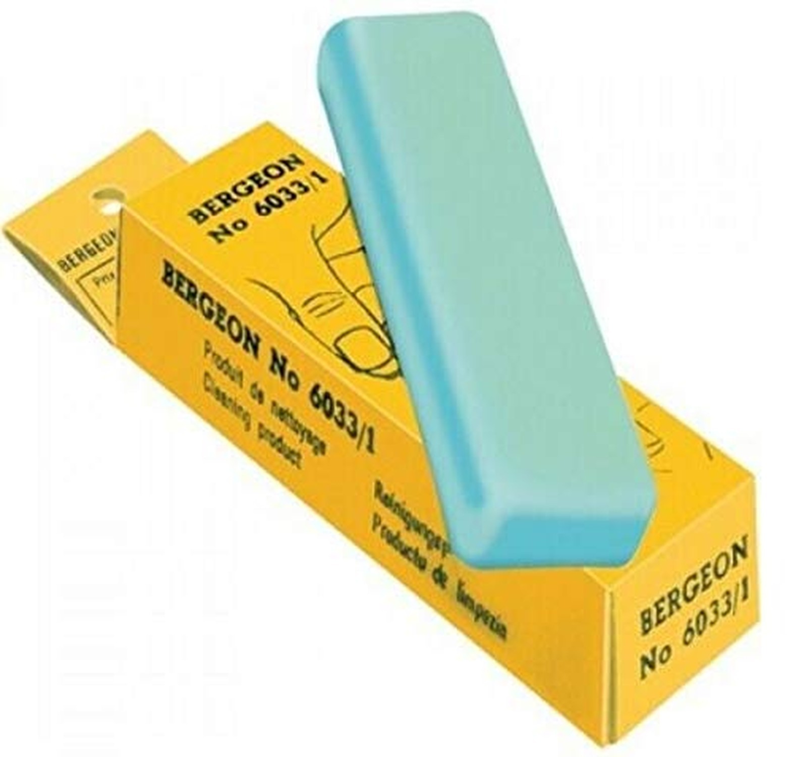 BERGEON 6033-1 Rodico Green Cleaning Compound for Pins, Wheels, Harder Design…