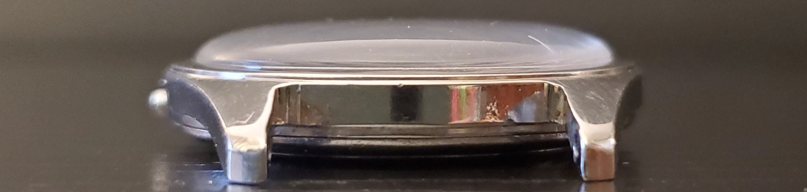 Vintage 1960s Swiss Roamer Vanguard Stainless Steel Case/Crystal and Blue Dial