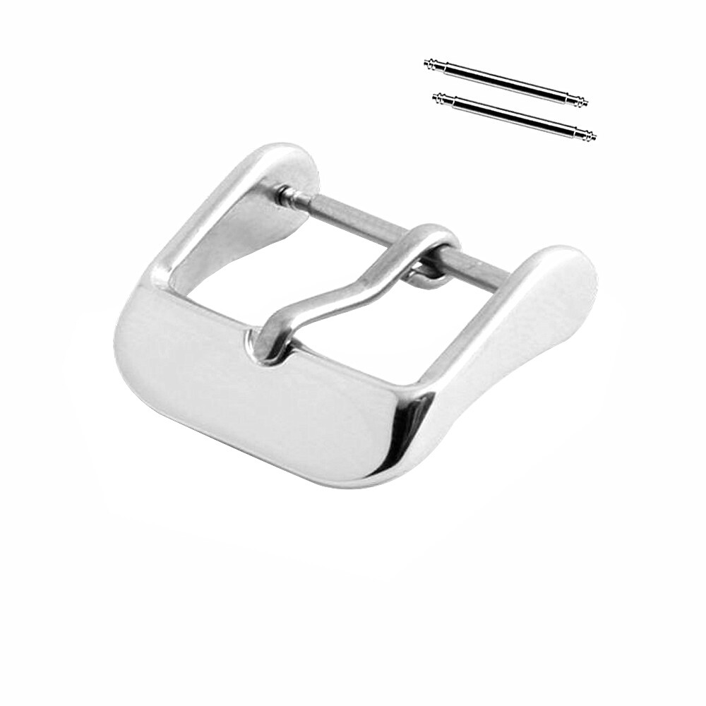 Stainless Steel Tang Buckle For Watch Strap Band 10 12 14 16 18 20 22mm