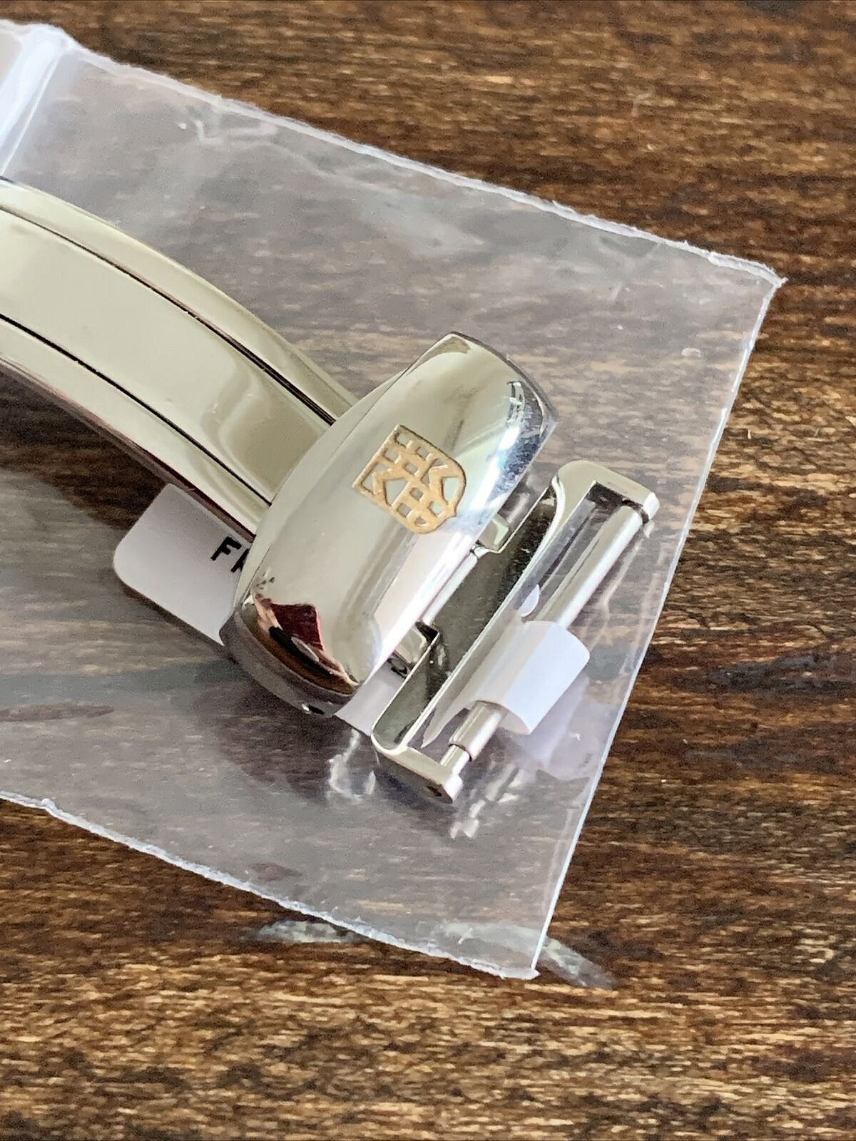 Frederique Constant Watch 16 mm Folding Clasp Buckle 2-Tone Polished S/Steel OEM