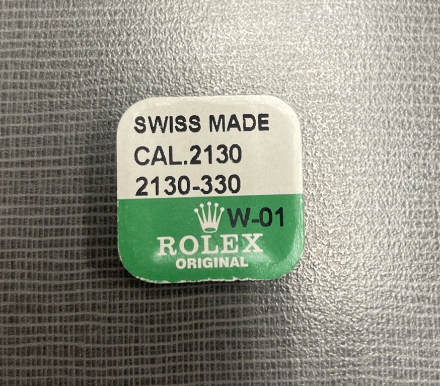 Rolex Authentic Part CAL 2130-330 Great Wheel New Factory Sealed Package