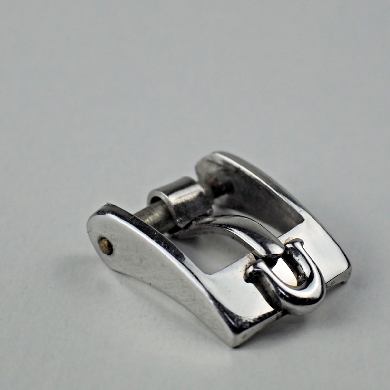 Vintage OMEGA 8mm Steel Buckle for Ladies Vintage Watch Strap – Genuine