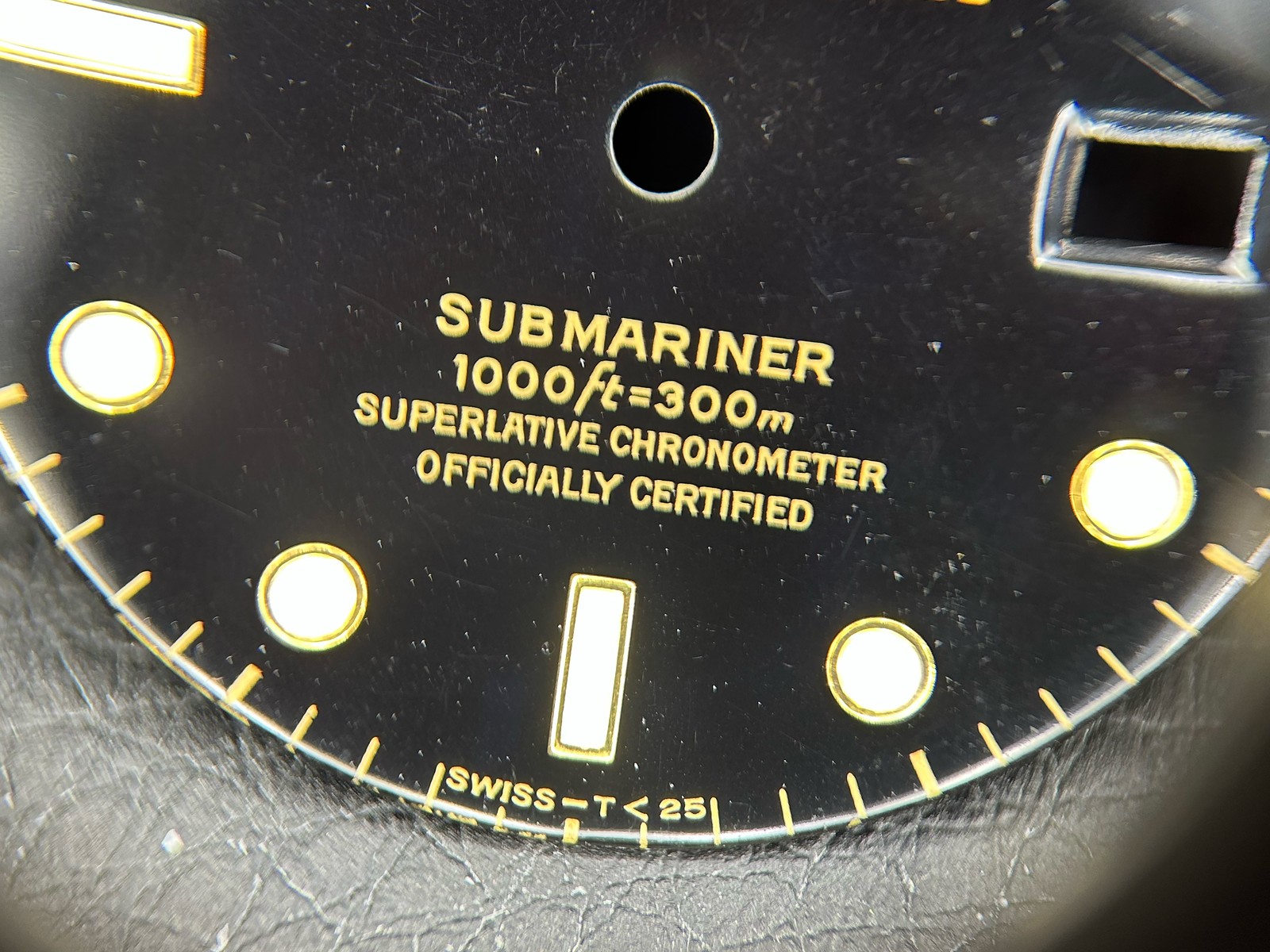 Rolex Submariner Black T 25 dial for model 16803 – 16808 – 16613 FCD30121