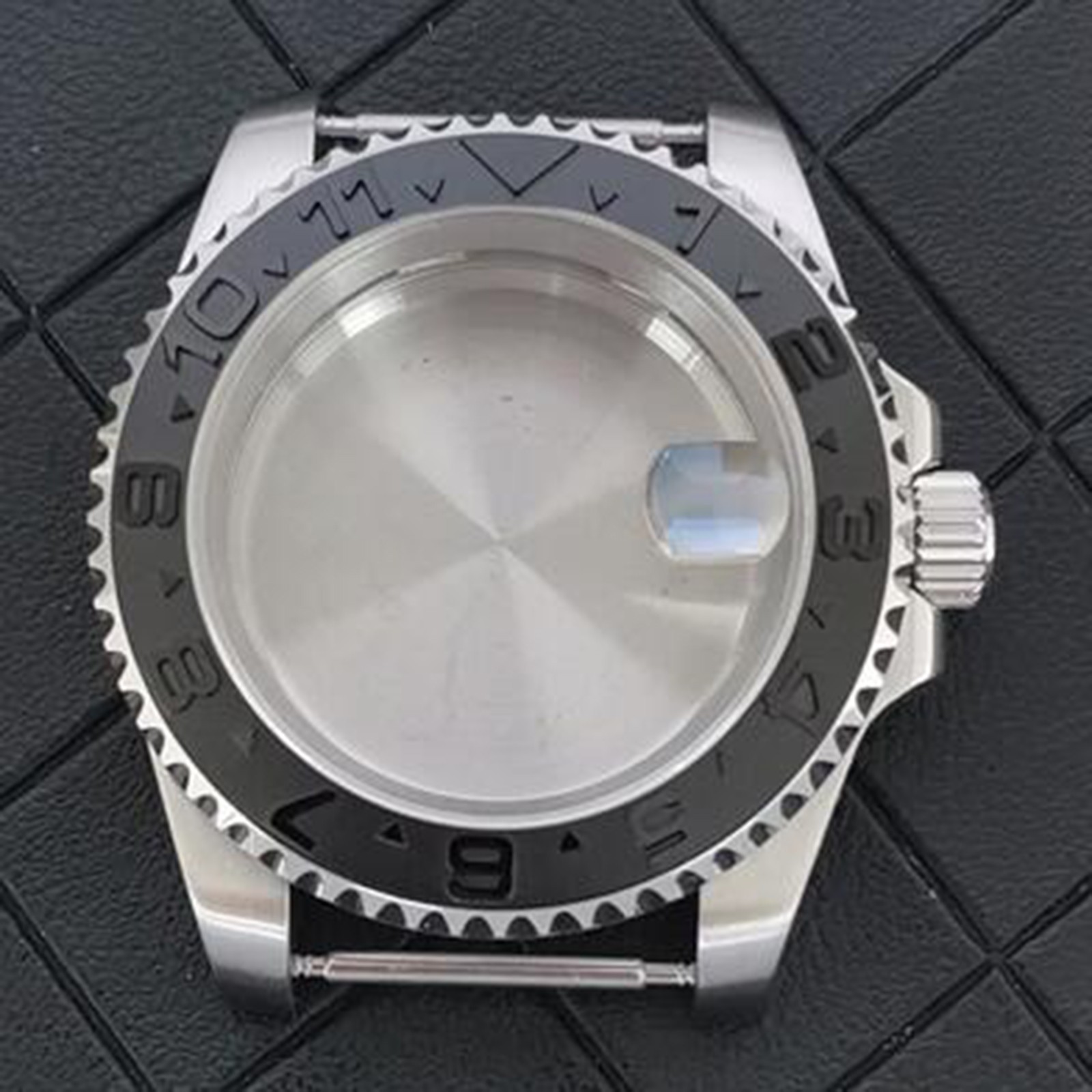 40MM Stainless Steel Case Sapphire Glass Watch Case for NH34 Automatic Movement