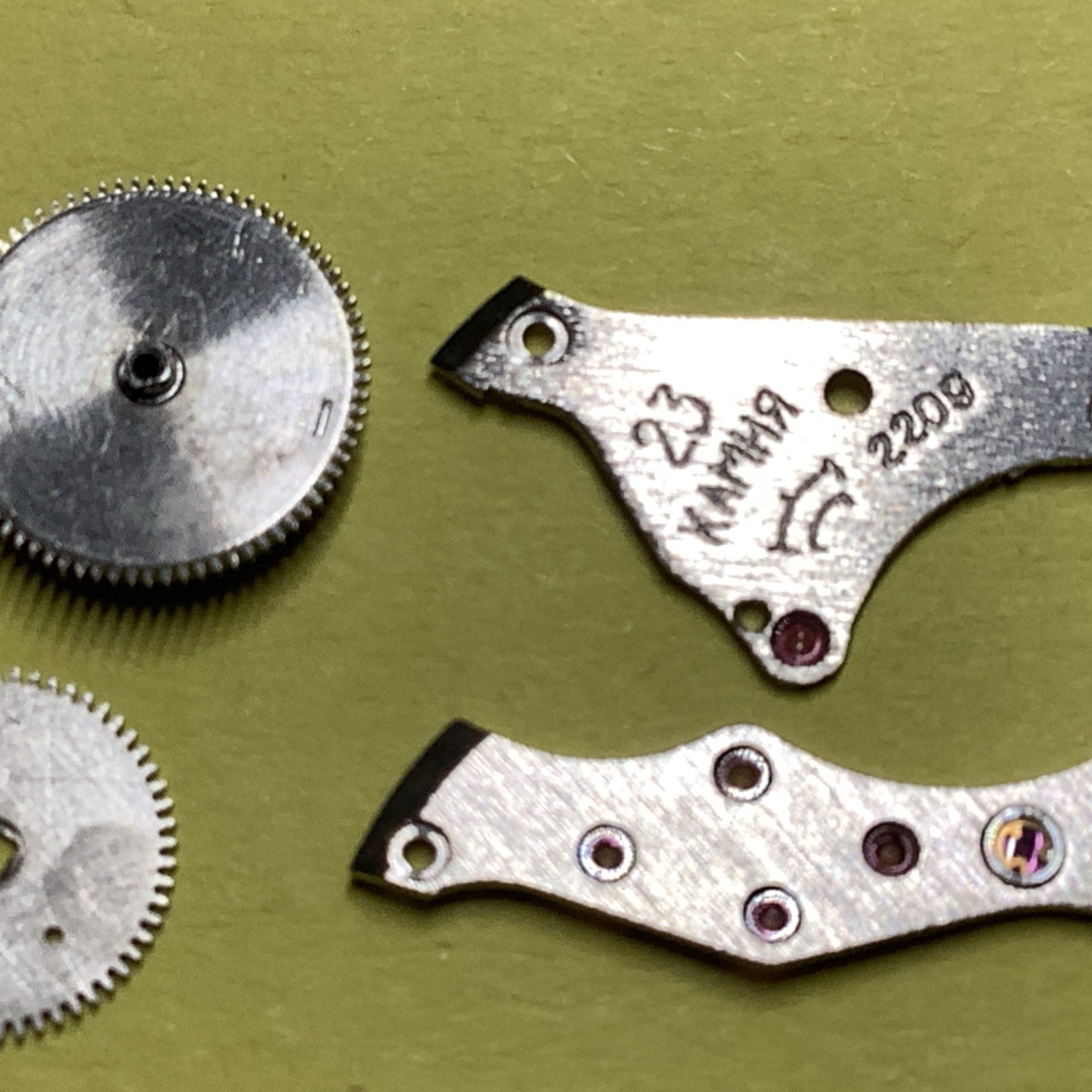 SOVIET WATCH PARTS RAKETA 2209 REPAIR PACK. 🟥SELECTION 1