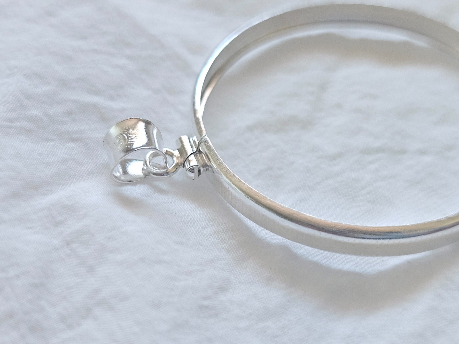 925 Sterling Silver Screw Top Simple Bezel for 41mm 1 oz Coins