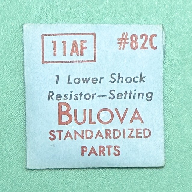 Gen Bulova Part 82C Lower Shock Resistor Setting 11AF 11AFA 11AFAC 11AFC NOS 107