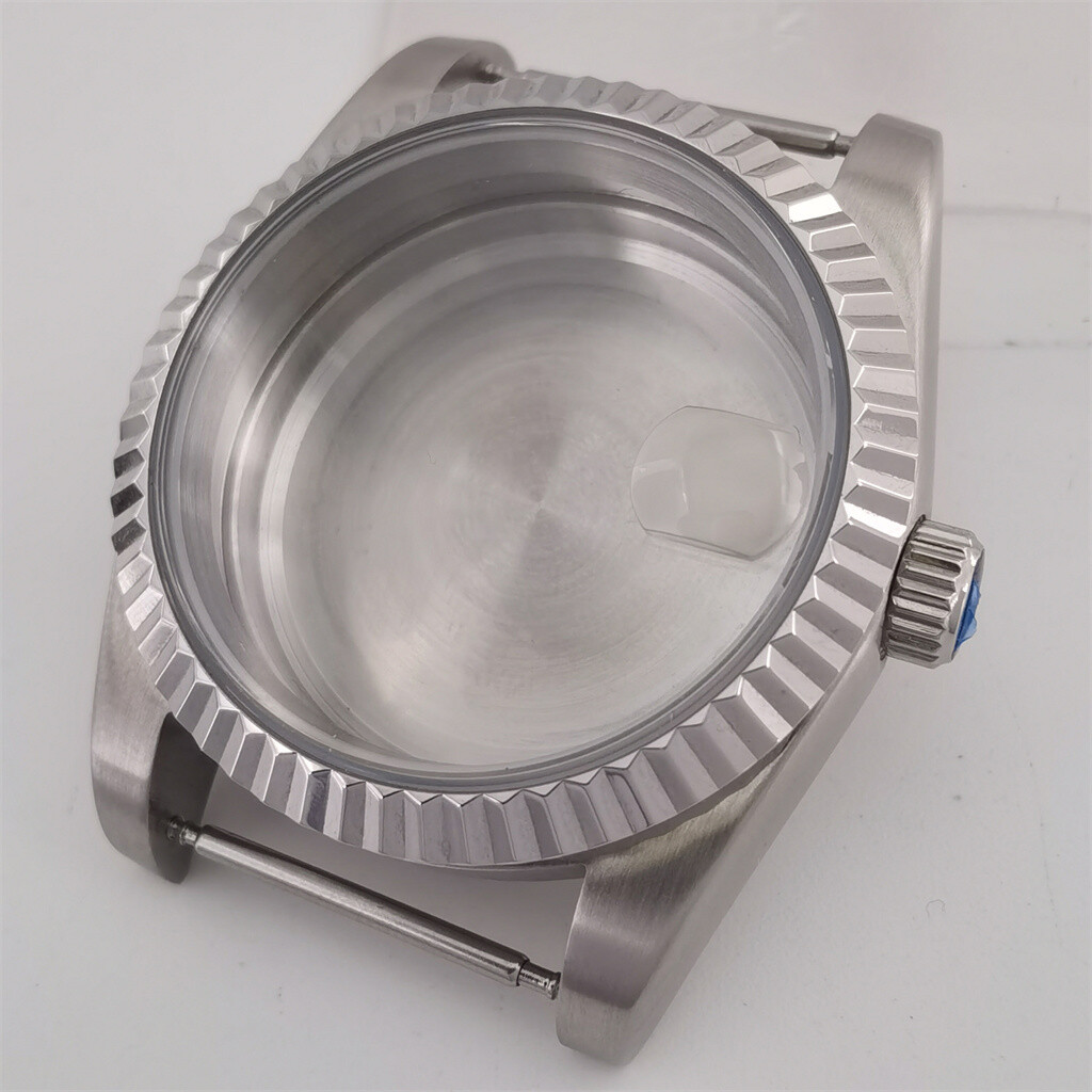 36mm 39mm Frosted watch case fit NH34 NH35 NH36 PT5000 ETA 2824/2836 Miyota 8215