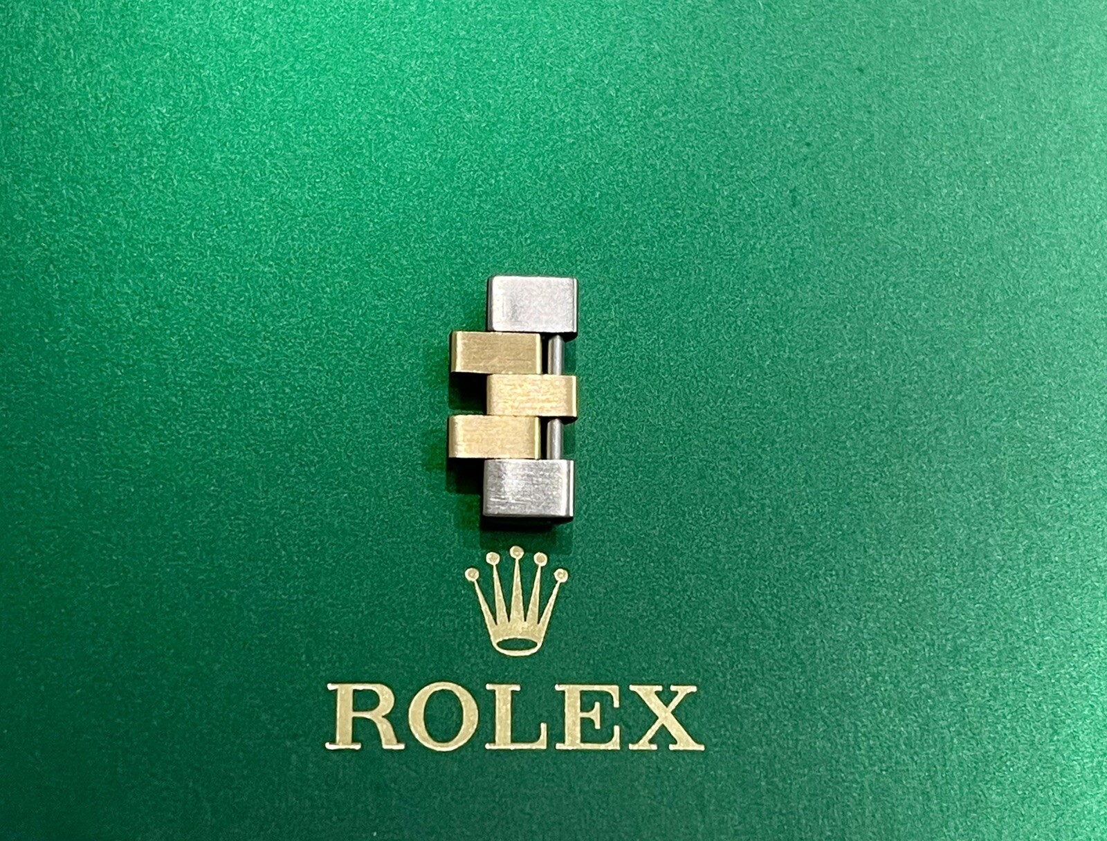 Authentic ROLEX Datejust jubilee Link 18K Y Gold /SS For 36mm 16013 16233 16203