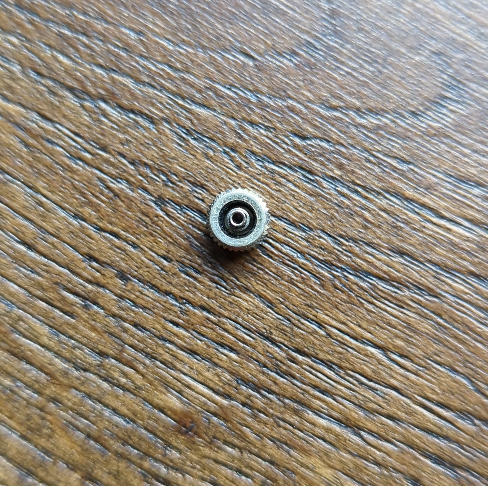 6.6mm Meco 1960s Diver Steel Watch Crown Part Tap 1.1 (E70)