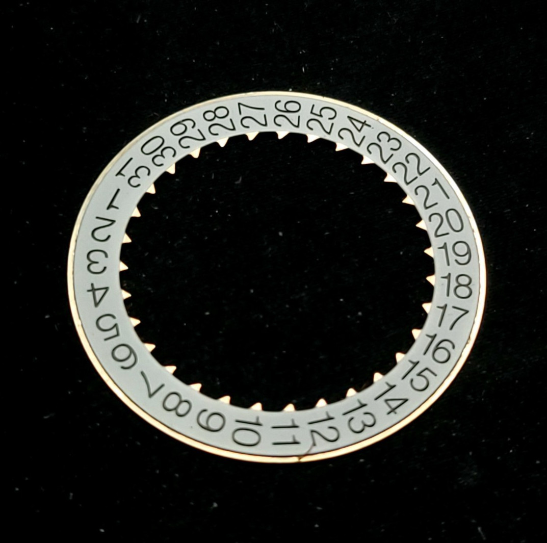 GENUINE Audemars Piguet White Calendar Date Disc for Caliber 3120 3126