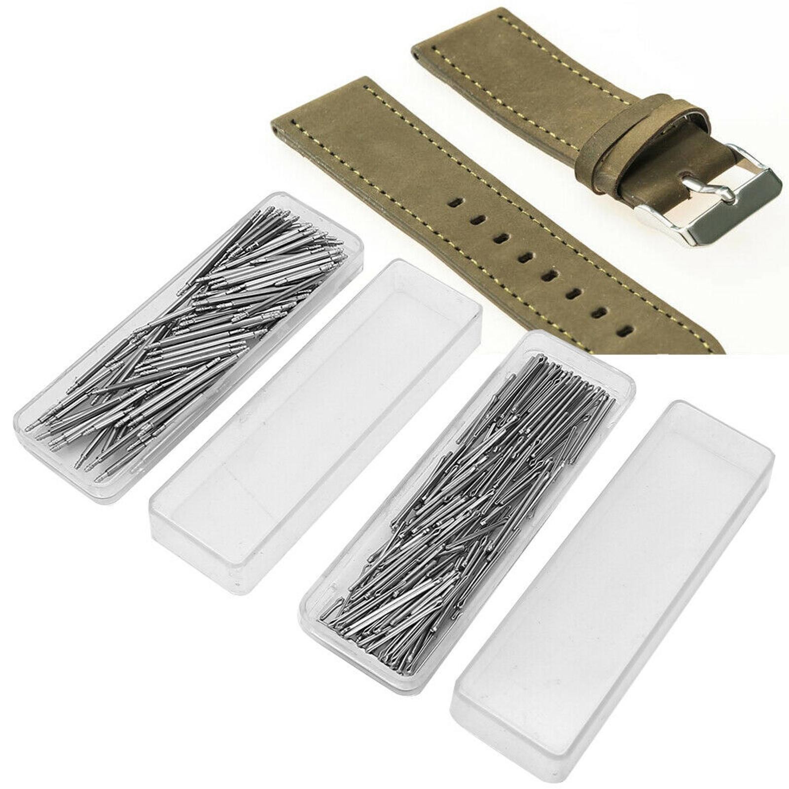 8-25mm Stainless Cotter Pin Spring Bar Watch Band Strap Watchmaker Repair Tool