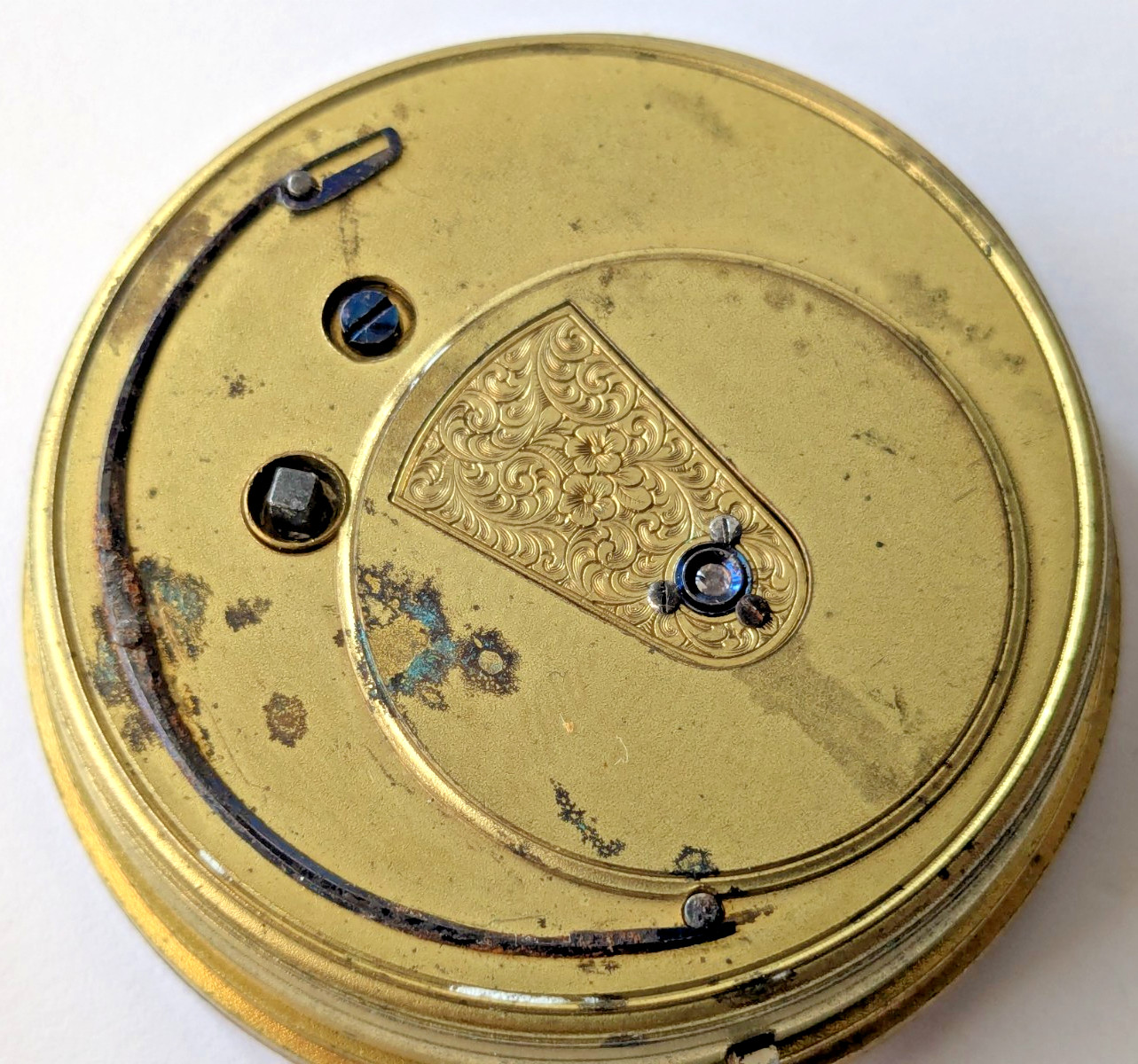 W.L. Lawson Liverpool Fusee Pocket Watch Movement 46.4mm Lord St Parts Repair 51