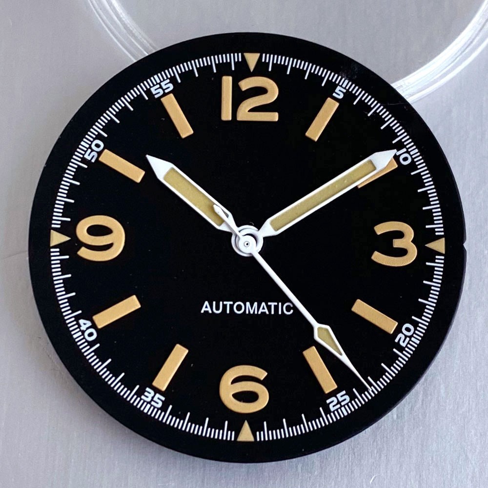 29mm Watch Dial Luminous White Hand Fit NH35 NH36 PT5000 Miyota Diving Men Watch