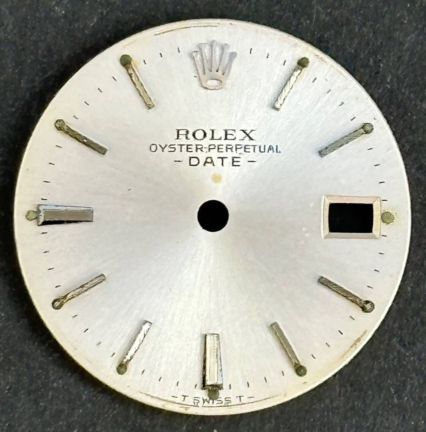 Vintage Rolex Oyster Perpertual Date Watch Dial For 26mm Case 6517 6519 6917