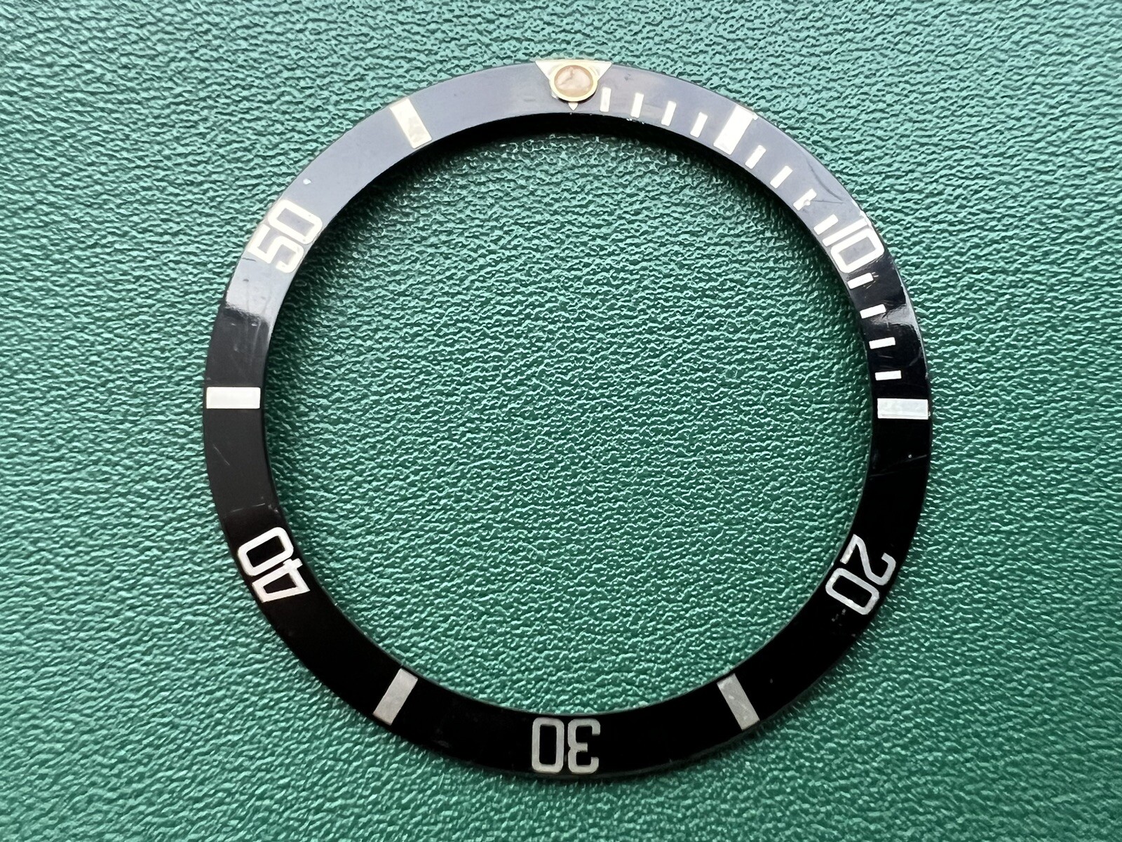 Rolex Submariner Date 16613 16803 16808 16618 Black TRITIUM Bezel Insert #1199