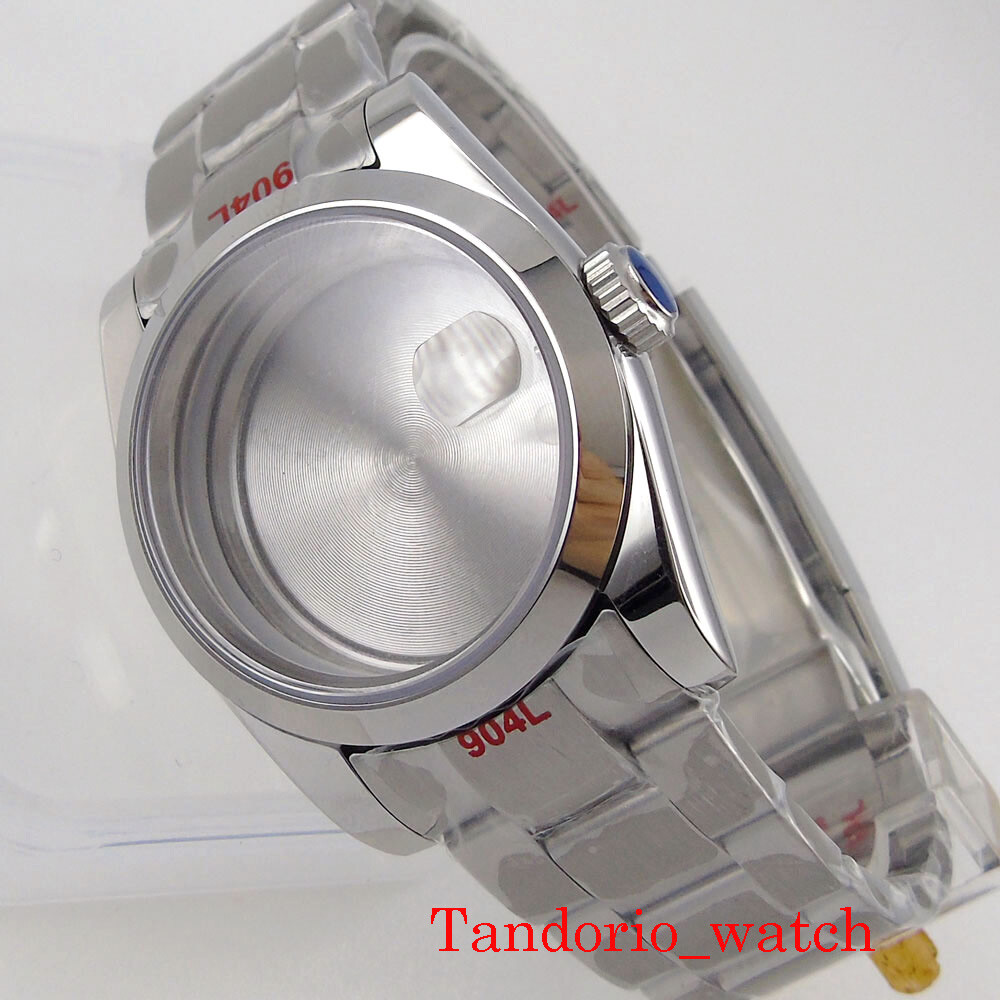 36mm Stainless Steel Watch Case For NH35 NH36 MIYOTA 8215 Mingzhu 2813 ETA 2836