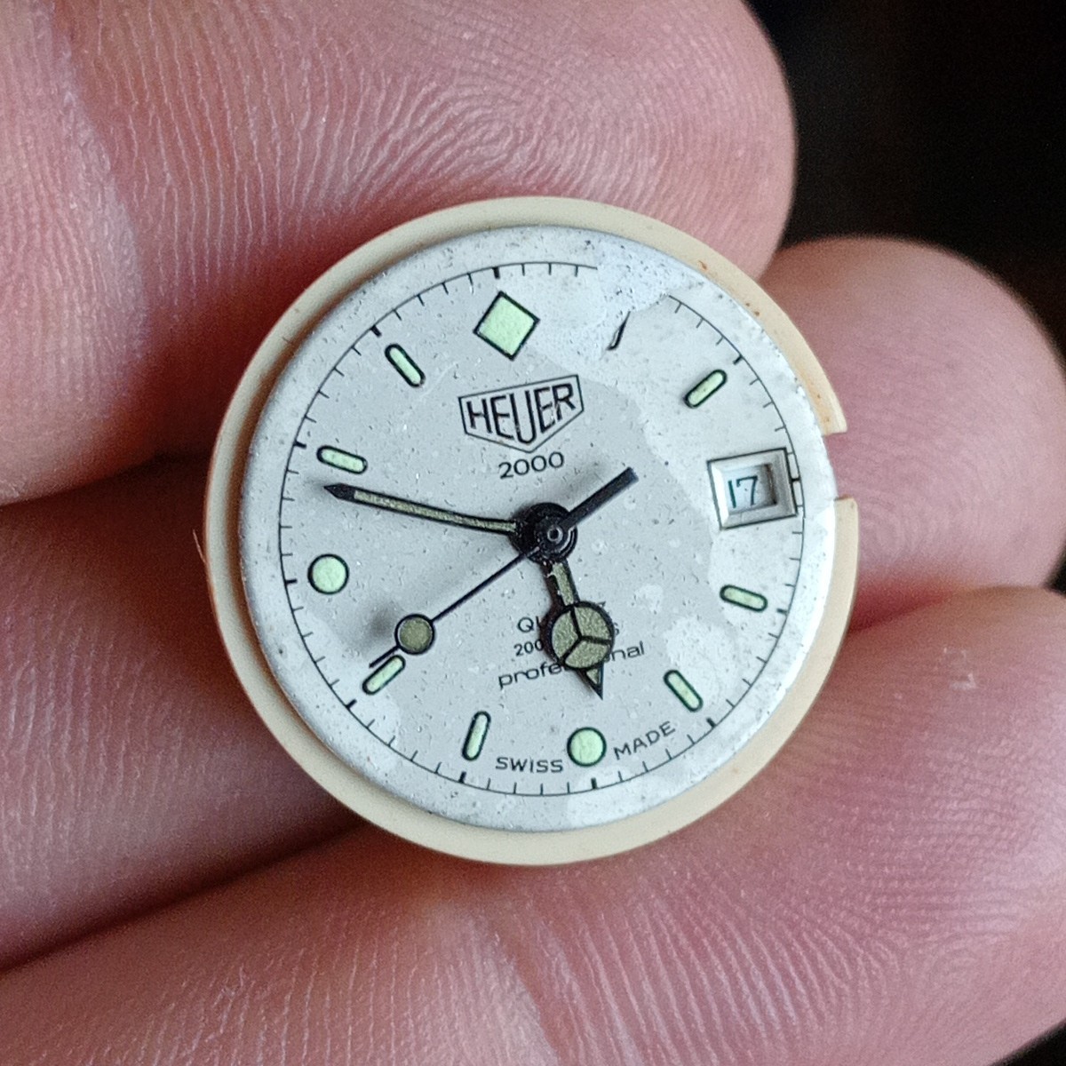 Eta 556.112 – Heuer 2000 (No Working) Vintage for Spare parts