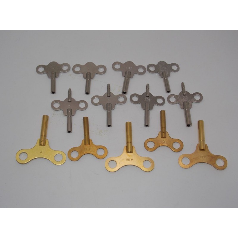 Pendulum Charging Wrenches 13pcs Plastic Bag Popular Keys Brass Steel