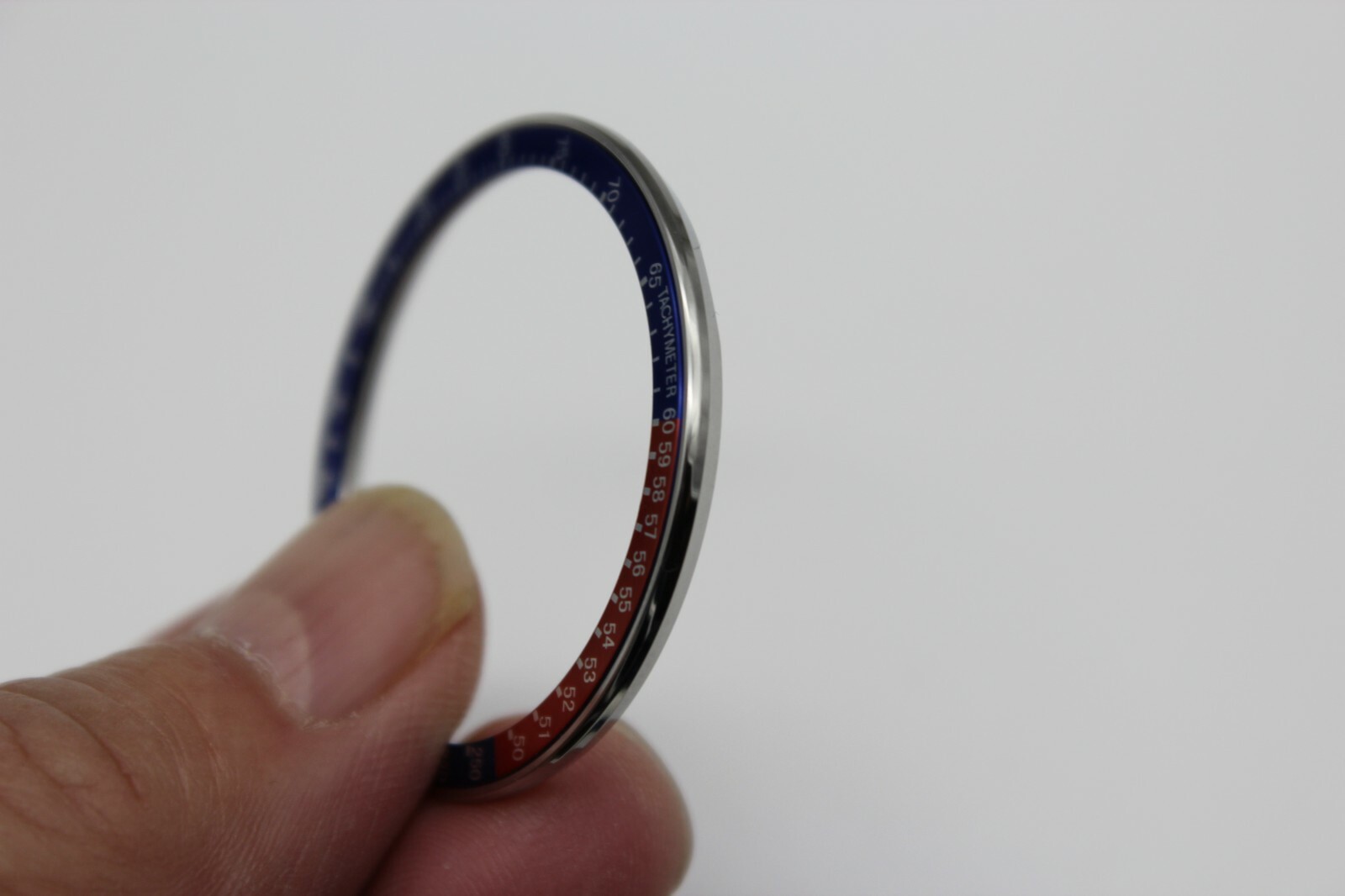 Bezel with Insert for Seiko 6139 6000 6002 6003 6005 6009 Pogue Pepsi Blue Red