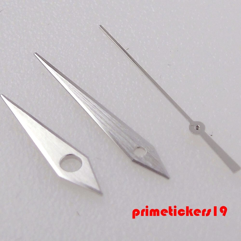 Silver Brushed Watch Hands Pointer Wristwatch Parts Fit NH35 NH36 NH38 NH34 Movt