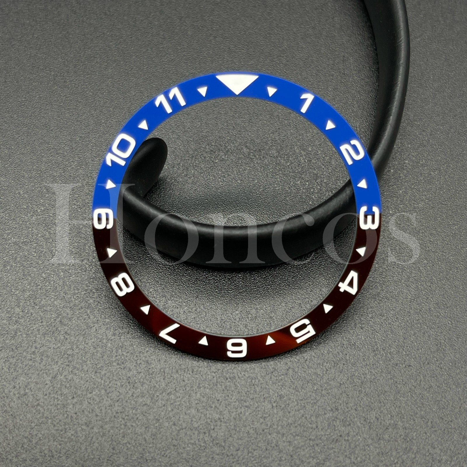 38mm Flat Ceramic Watch Bezel Insert Fits For Seiko SKX007 SKX009 SKX011 Series