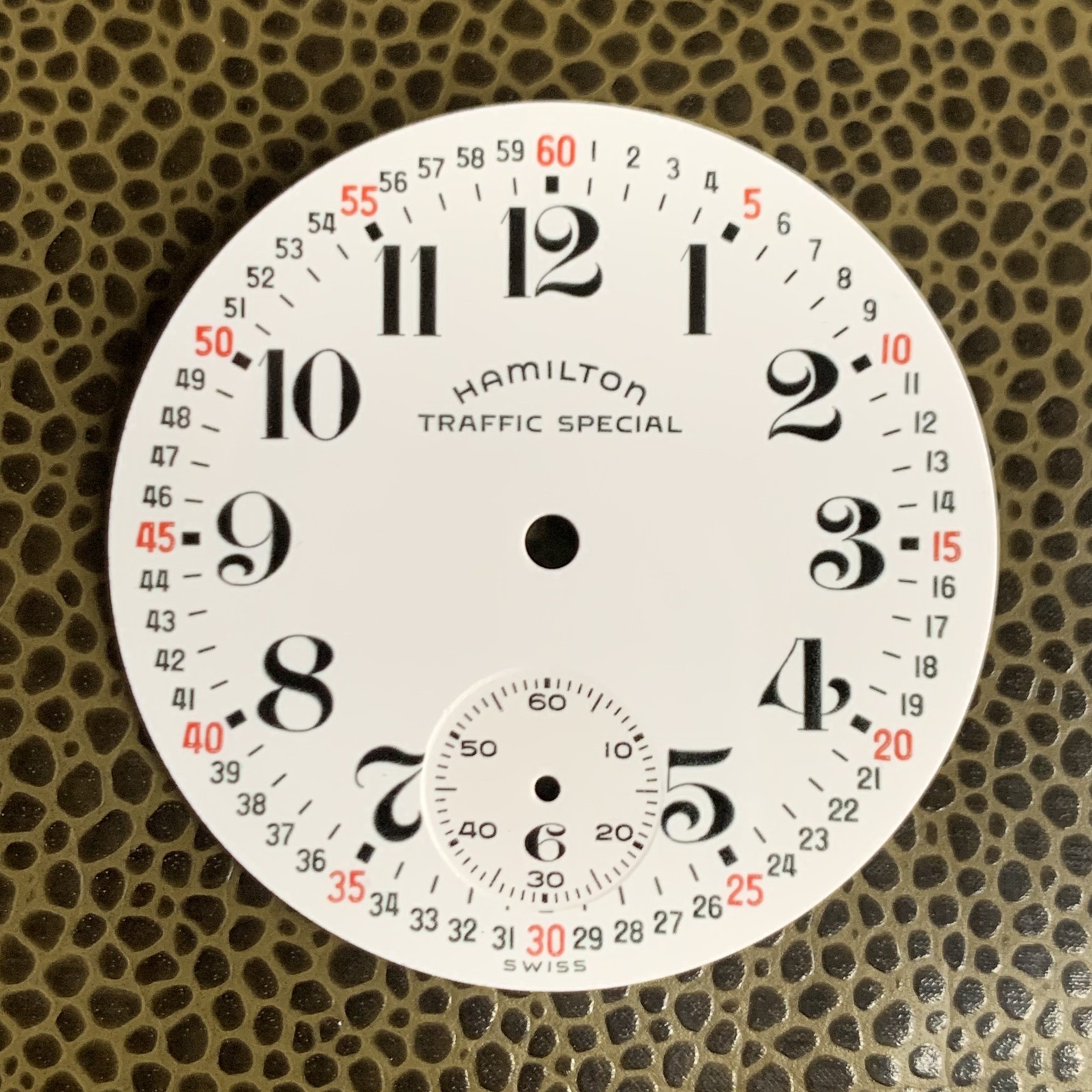 Hamilton Traffic Special Cal. 669 Swiss Original Montgomery Dial – Mint