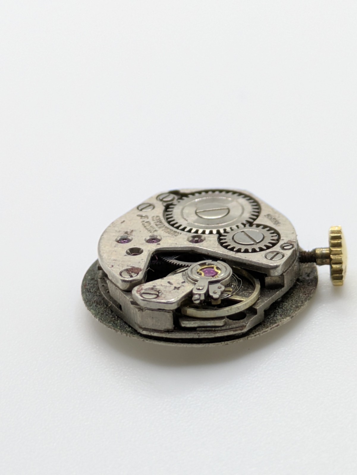FHF ST 69-2 Manual Wind Watch Movement Incabloc 17 Jewels Swiss Made Untested