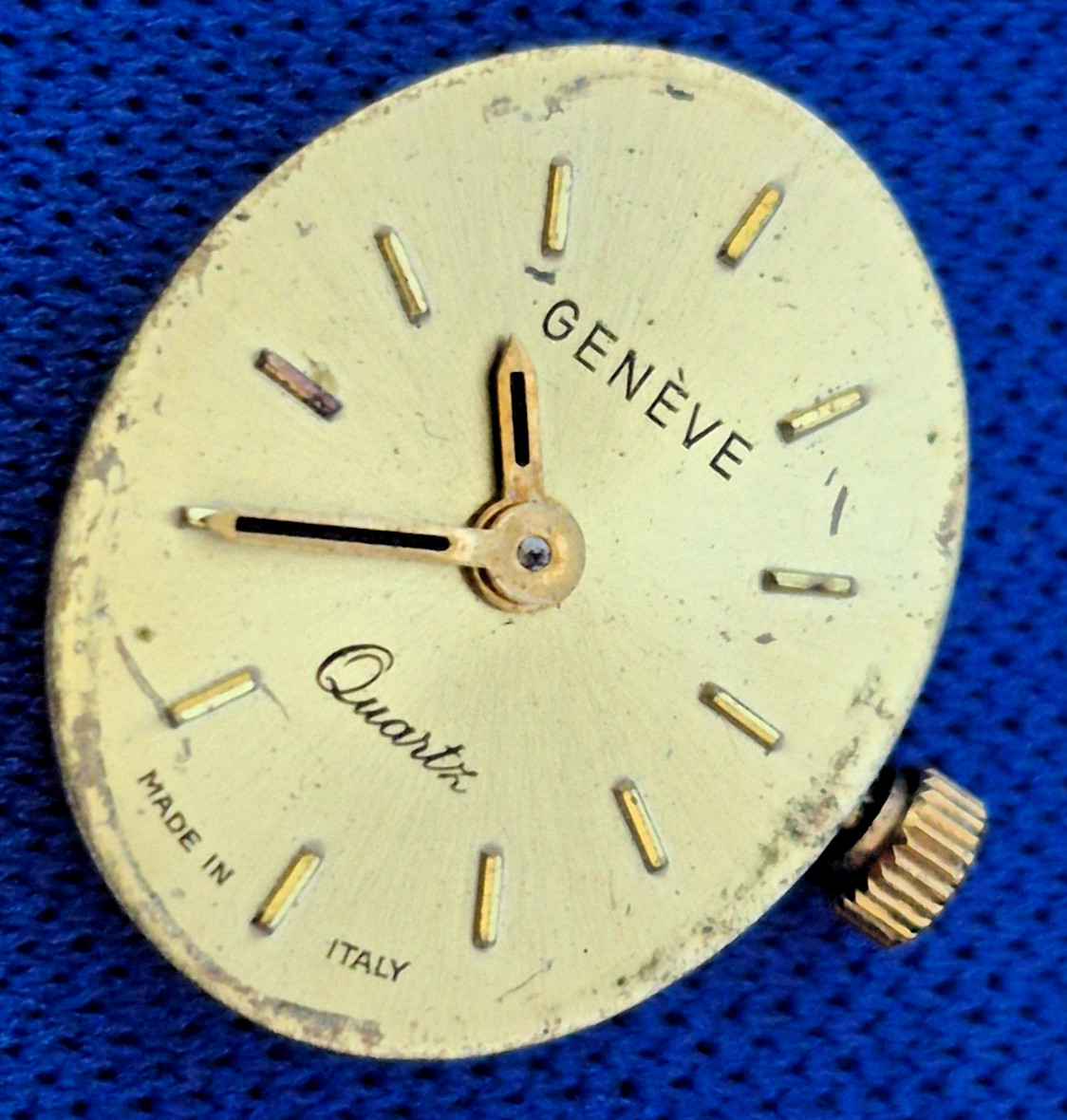 ETA 578.004 Geneve Dial Movement Running , Stem & Hands Fits Many Other Brands