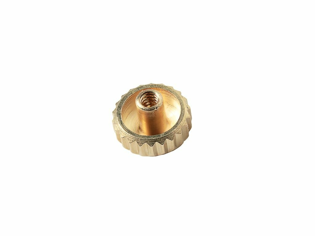 Genuine Piaget Watch Parts – 18K Yellow Gold Setting Crown For Piaget Dancer