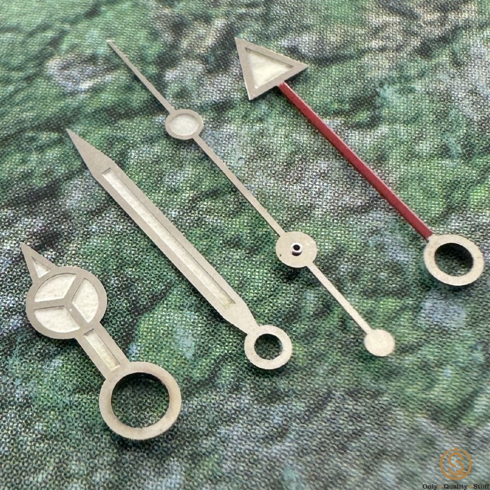 Rolex Hands – Tritium Balls WHITE Tritium Set Hands #1 16710 | 16570 Original