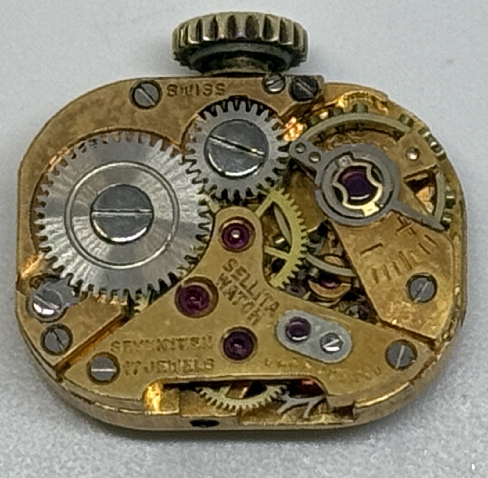 Gubelin/Sellita 976 MOVEMENT 17 Jewels Swiss Runs