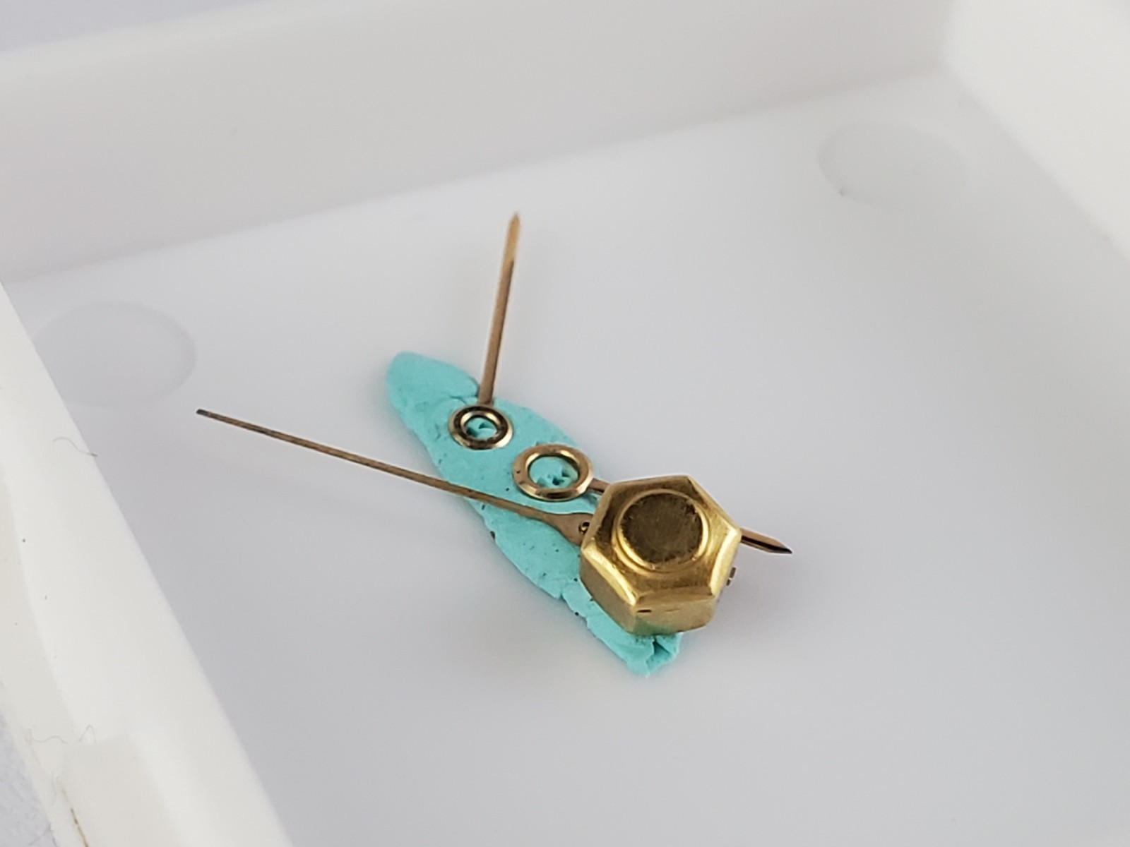 Audemars Piguet Parts watch hands + Crown Gold