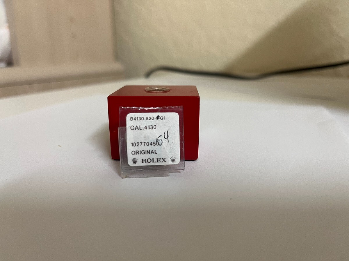 Genuine ROLEX 4130 820 Chronograph Wheel NEW factory open package