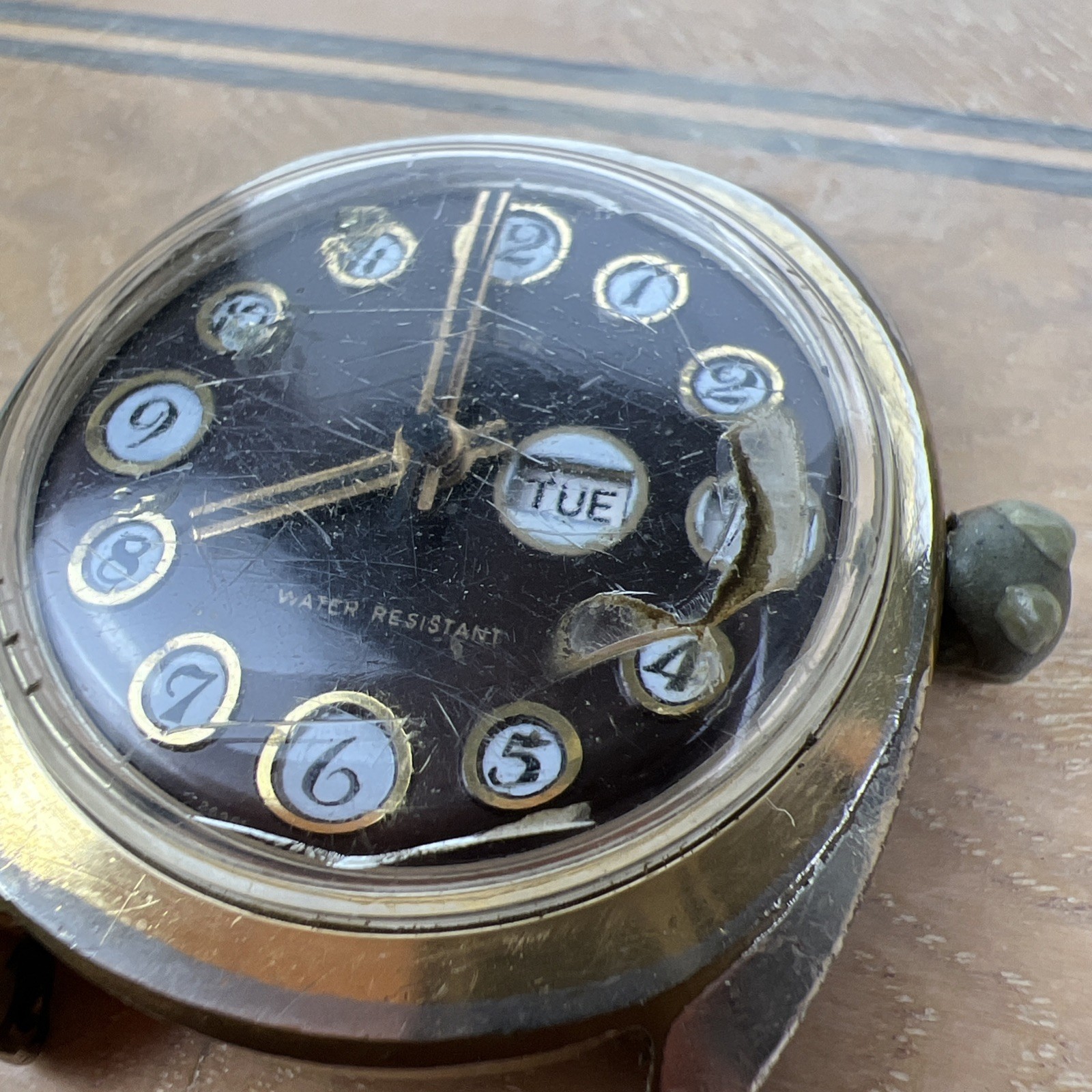 VINTAGE MEN WRIST WATCH SALE FOR PARTS TIMEX TELEPHONE Great Britain