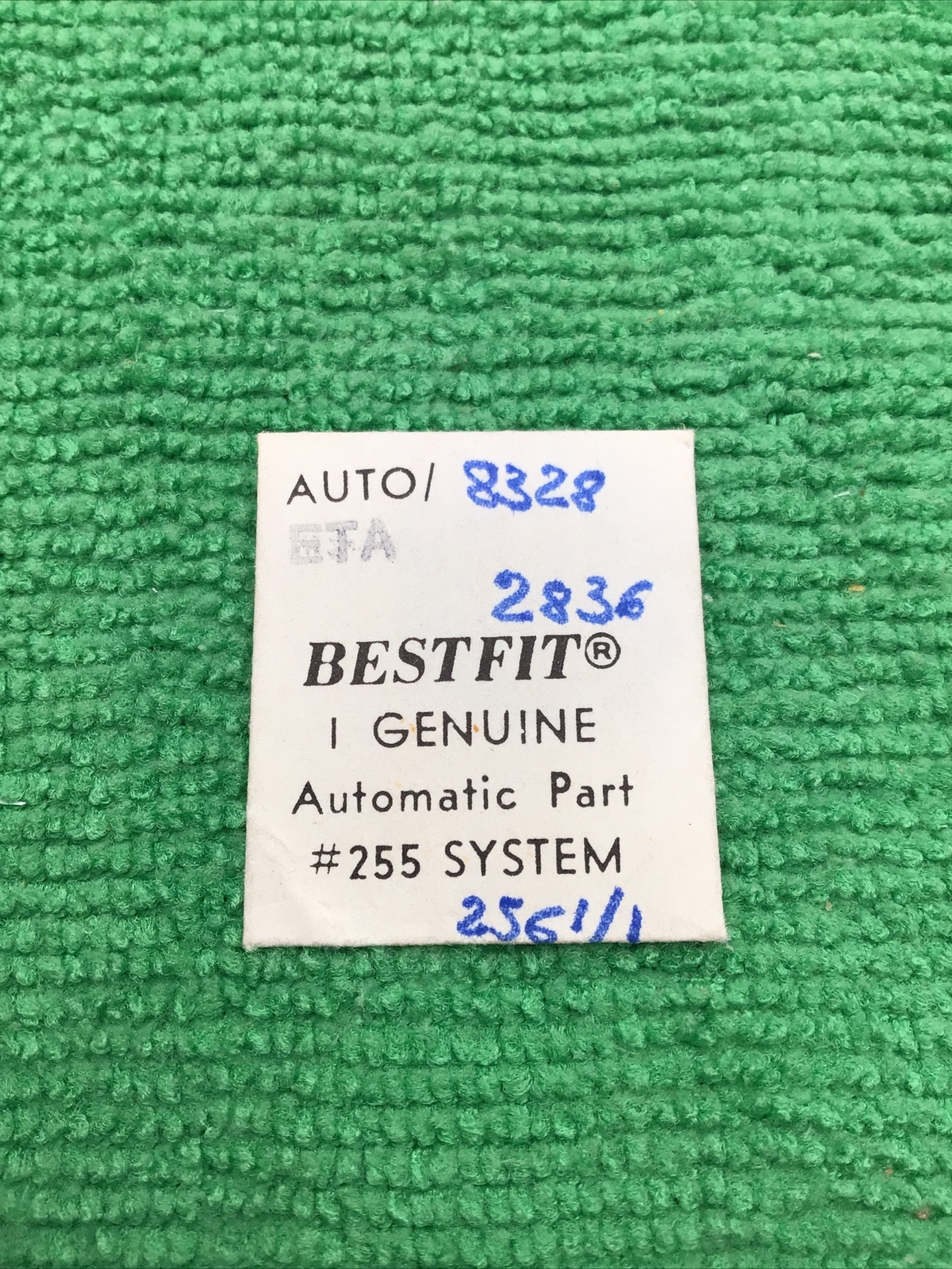 ETA Cal. 2836 Watch Part 2556/1, Auto 8328