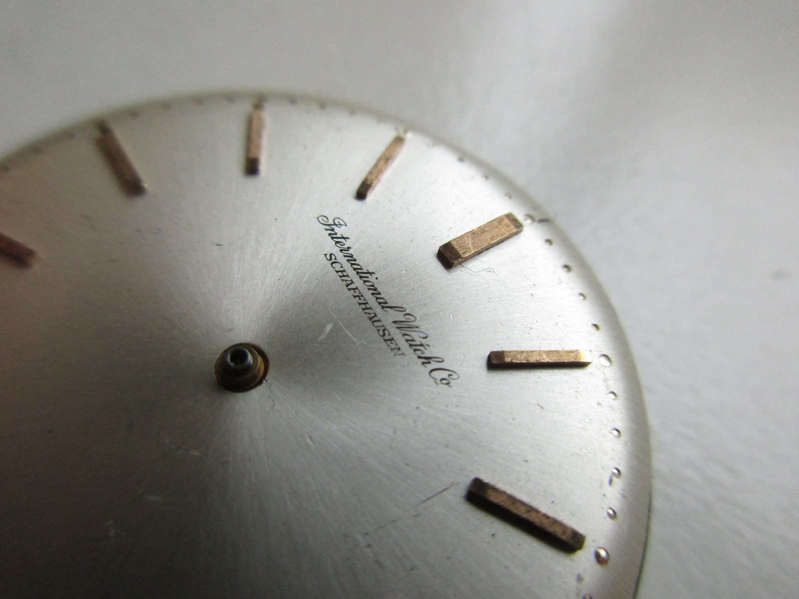 IWC cal. C.89 Swiss manual wind watch movement & dial – for parts