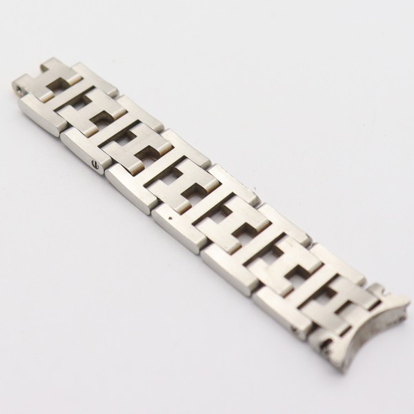 Genuine Hermes watch strap 6 links 12mm two-tone color for men’s