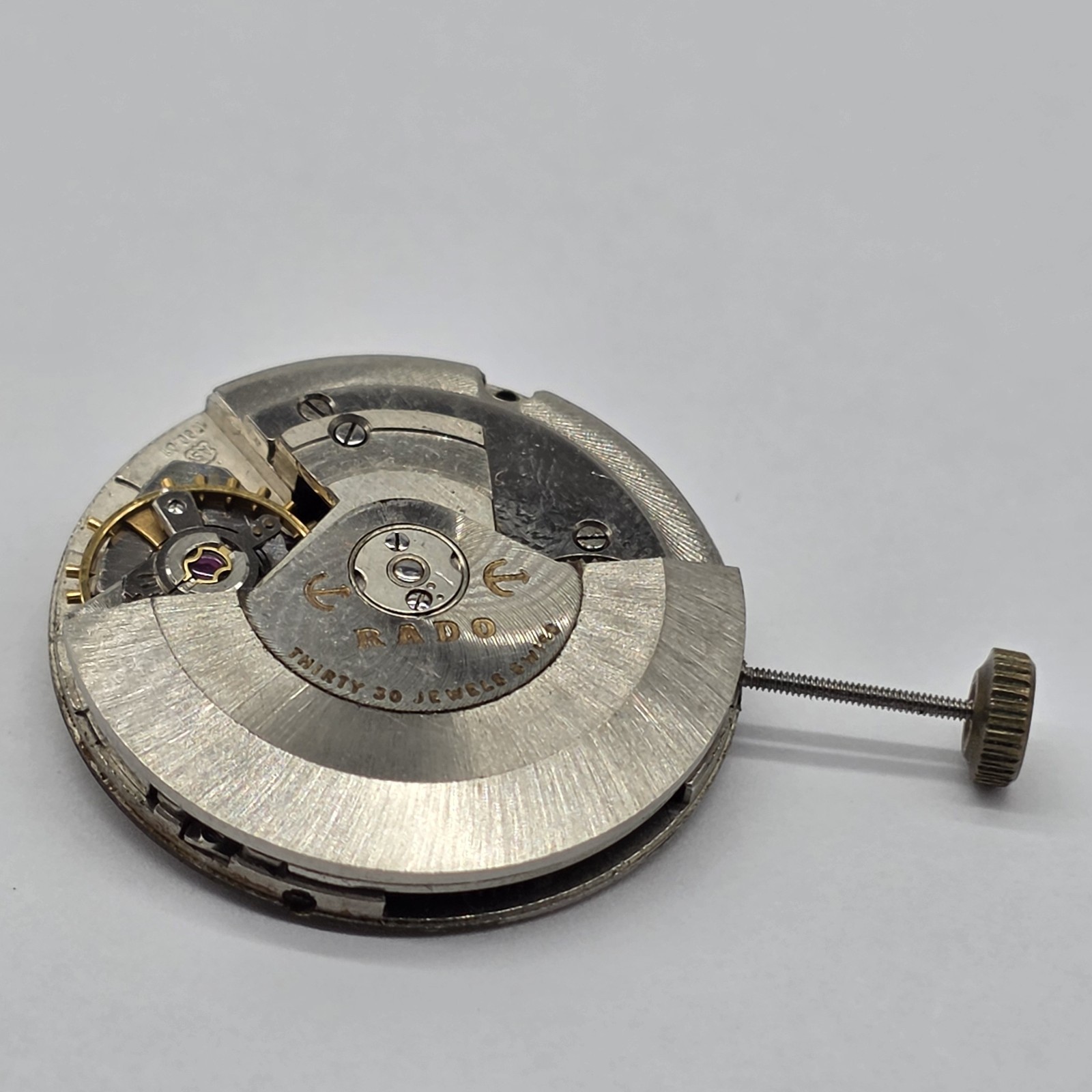 Rado Cal. 1700/01 Automatic Movement 30 Jewels Untested Parts Or Repair #1