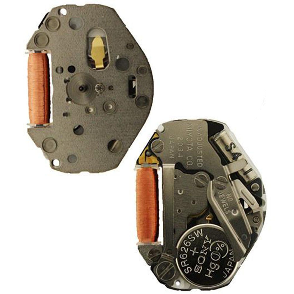 2034 Watch Quartz Movement Replacement For Miyota 2034 Watch Spare Parts